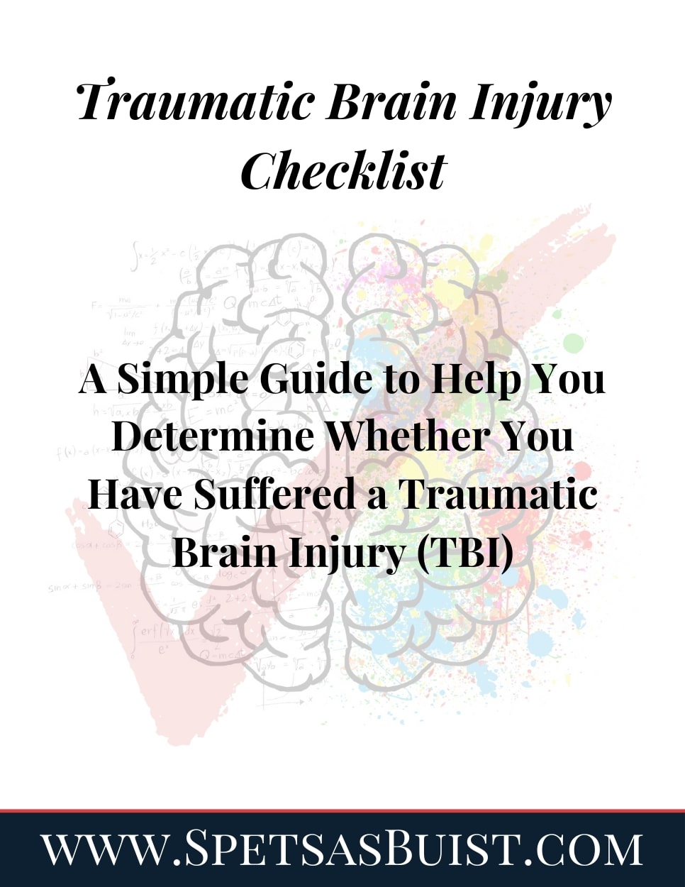 Traumatic Brain Injury Checklist