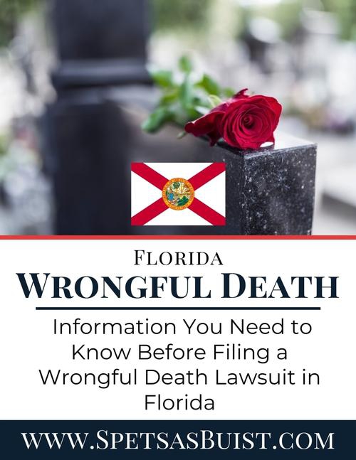 Free E-Book: Florida Wrongful Death