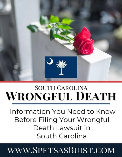 Free E-Book: South Carolina Wrongful Death