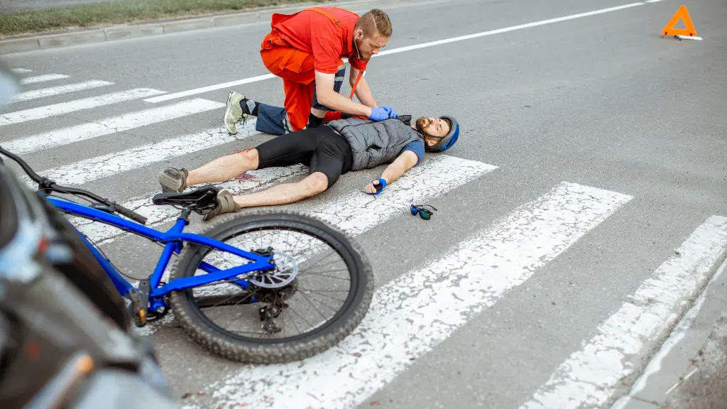 Man injured after bicycle accident