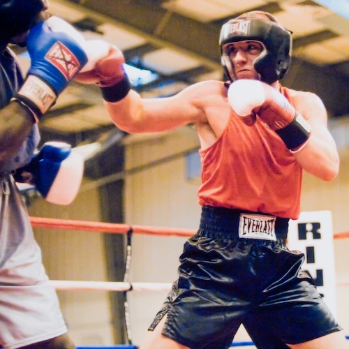 Orlando personal injury lawyer Charles Buist in boxing tournament