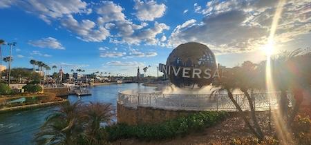 Globe at Universal Orlando Resort in Orlando, Florida